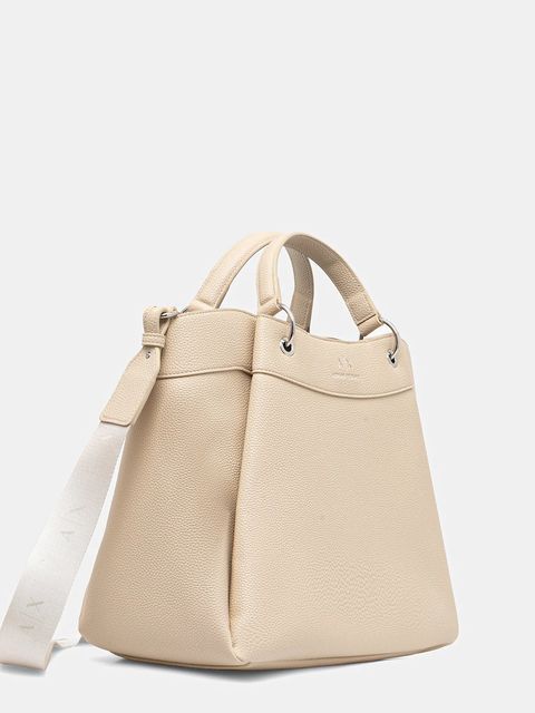 Armani Exchange torebka kolor beżowy 942910 CC783 - zdjęcie produktu nr 2