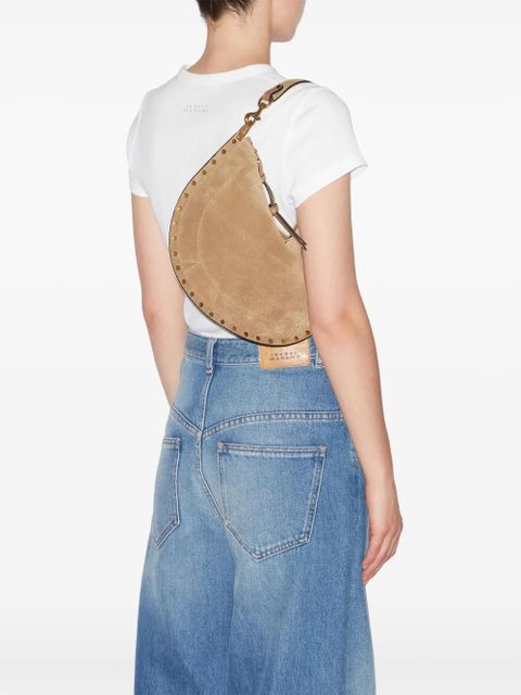 ISABEL MARANT Oskan Soft Zip shoulder bag - Brown - zdjęcie produktu nr 2