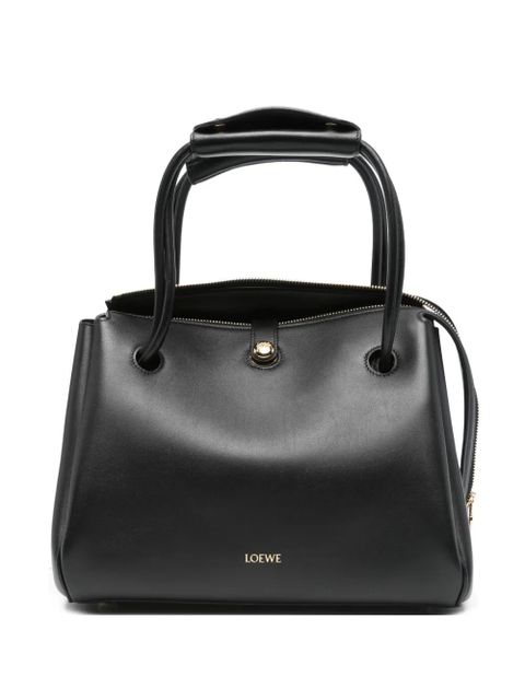 LOEWE Madrid double-handle calfskin tote bag - Black - zdjęcie produktu nr 1