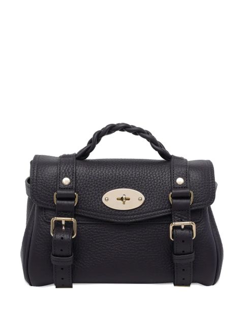 Mulberry mini Alexa braided-handle tote bag - Purple - zdjęcie produktu nr 1