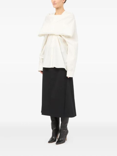 MM6 Maison Margiela layered shirt - White