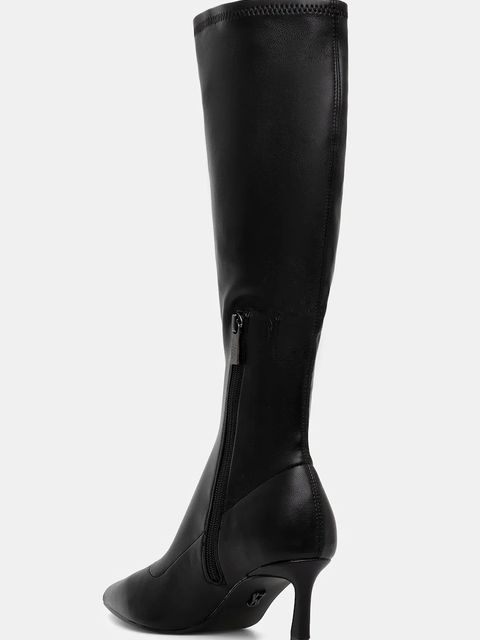 Steve Madden kozaki Leisured damskie kolor czarny na szpilce 11003500