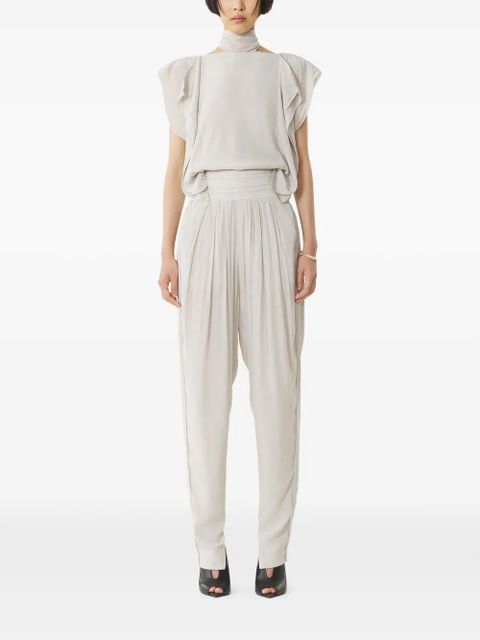Lanvin pleated trousers - Neutrals - zdjęcie produktu nr 2