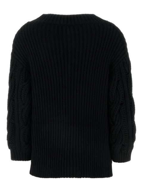 Valentino Garavani wool sweater - Black - zdjęcie produktu nr 2