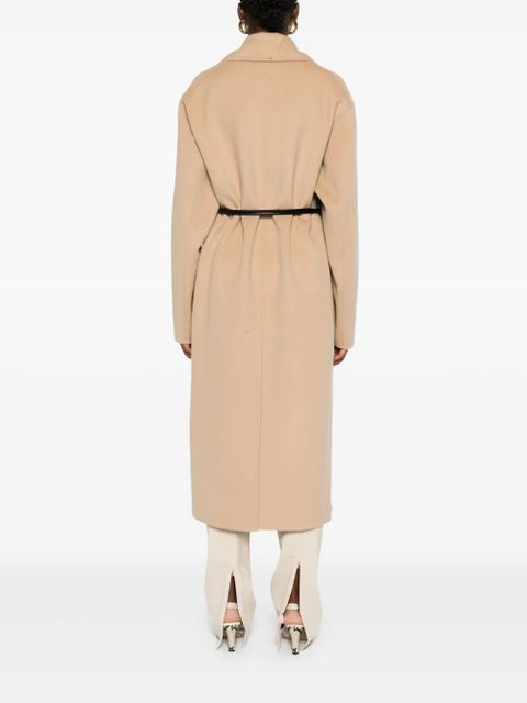 Sportmax belted coat - Brown