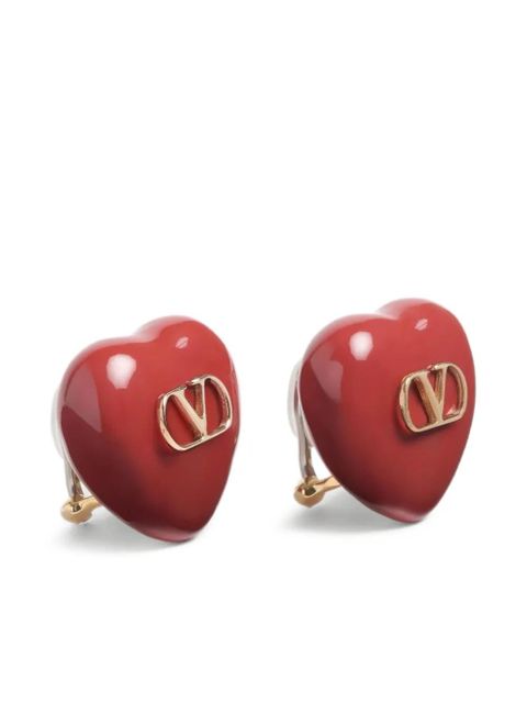 Valentino Garavani Coeur Royal earrings - Gold