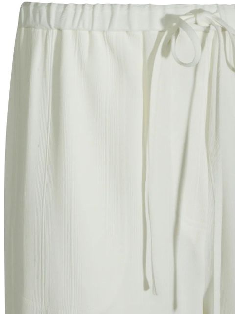 TOTEME drawstring trousers - White