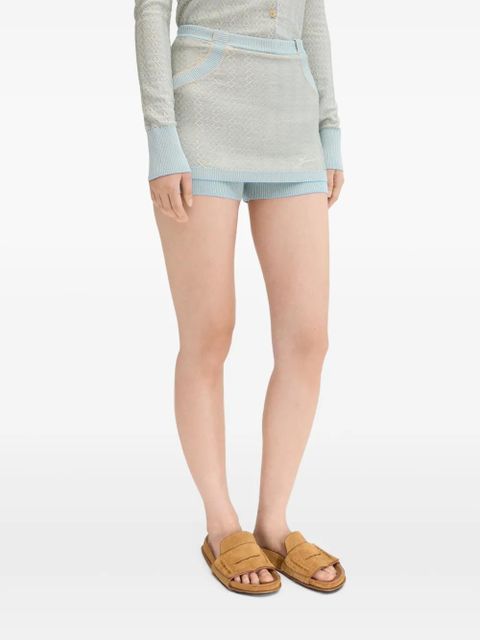 Jacquemus The Marino culottes - Blue - zdjęcie produktu nr 2