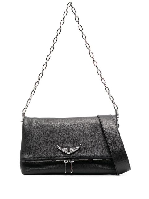 Zadig&Voltaire Rock Swing Your Wings shoulder bag - Black - zdjęcie produktu nr 1