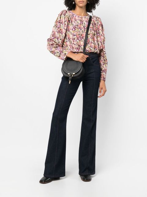 Chloé Marcie leather crossbody bag - Black