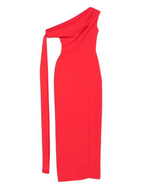 Solace London Irina one-shoulder maxi dress - Red - zdjęcie produktu nr 1