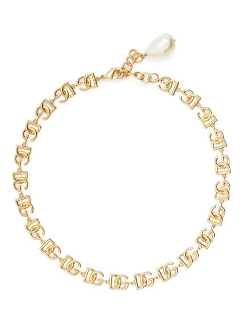 Dolce & Gabbana DG-logo chain necklace - Gold - zdjęcie produktu nr 1