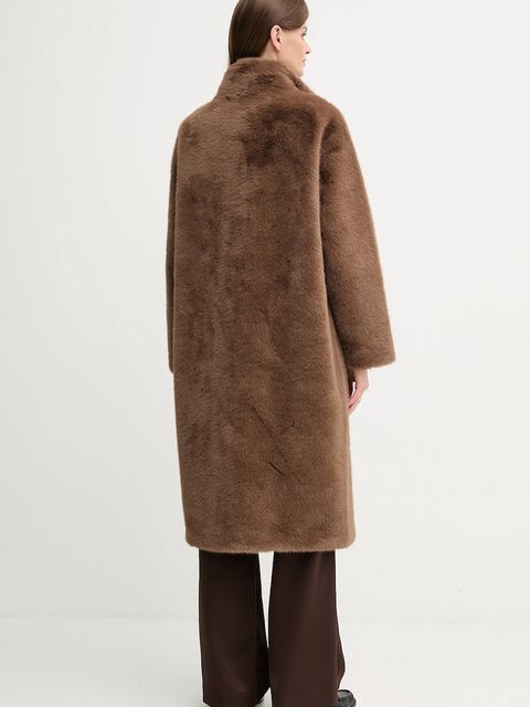 Joop! płaszcz kolor brązowy 30048879