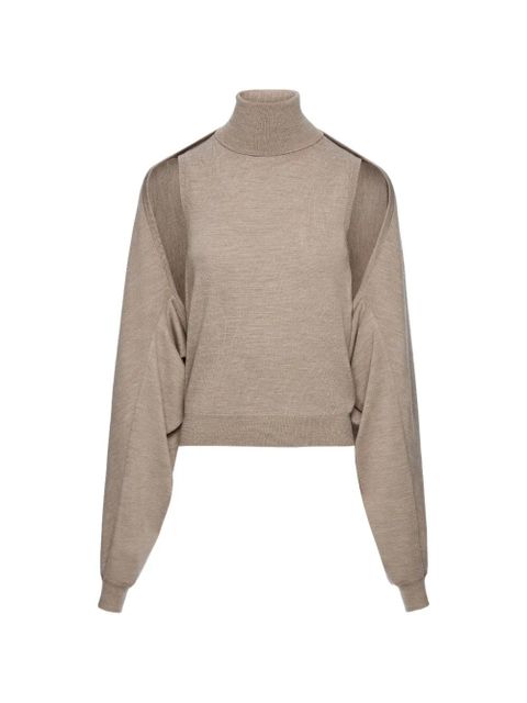 Magda Butrym fine-knit jumper - Neutrals - zdjęcie produktu nr 1