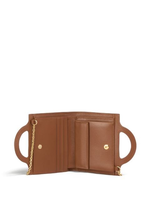 Marni Tropicalia logo-stamp bi-fold wallet - Brown