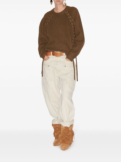 ISABEL MARANT Noelia jumper - Brown - zdjęcie produktu nr 2