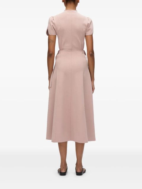 3.1 Phillip Lim ribbed tulip dress - Pink