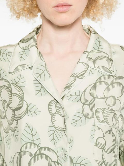 Marni floral print shirt - Neutrals