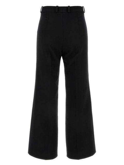 Chloé cropped bootcut trousers - Black