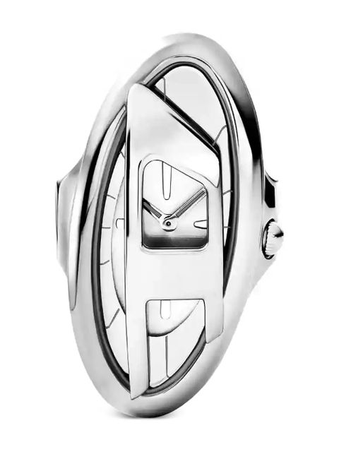 Diesel D-Era logo 54mm - Silver