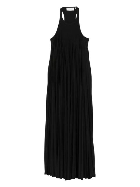 Sportmax pleated maxi dress - Black - zdjęcie produktu nr 1