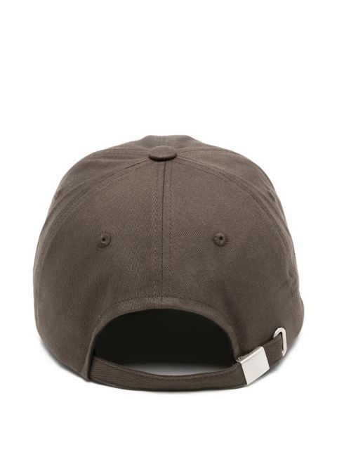 The Frankie Shop logo-embroidered baseball cap - Brown - zdjęcie produktu nr 2