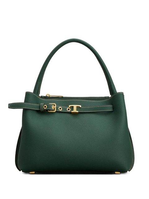 Tod's mini leather tote bag - Green - zdjęcie produktu nr 1