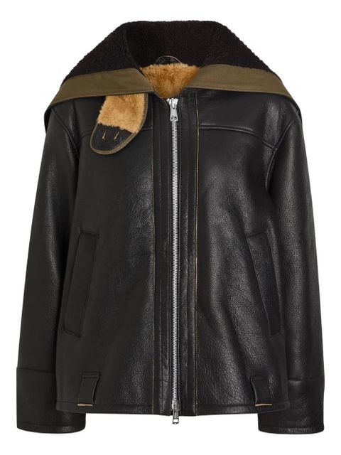OUR LEGACY Blizzard leather jacket - Black - zdjęcie produktu nr 1