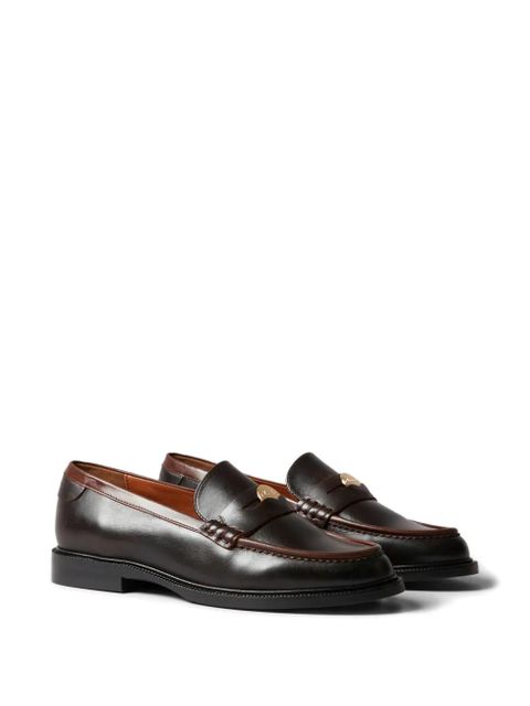 Claudie Pierlot leather penny loafers - Brown - zdjęcie produktu nr 2