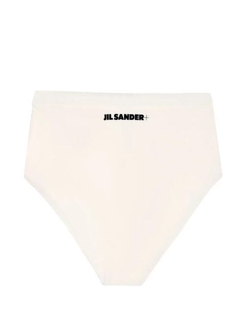 Jil Sander contrast-logo bikini bottom - Neutrals - zdjęcie produktu nr 2