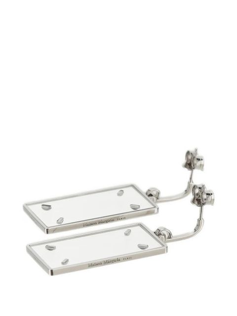 Maison Margiela four stitches pendant earrings - Silver - zdjęcie produktu nr 2