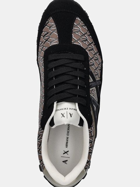 Armani Exchange sneakersy damskie kolor czarny XW002155 AF19529 UC001