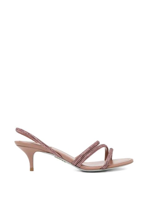 René Caovilla 50mm embellished sandals - Pink - zdjęcie produktu nr 1
