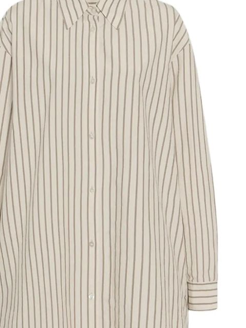 The Row Chihiro striped shirt dress - Neutrals - zdjęcie produktu nr 2