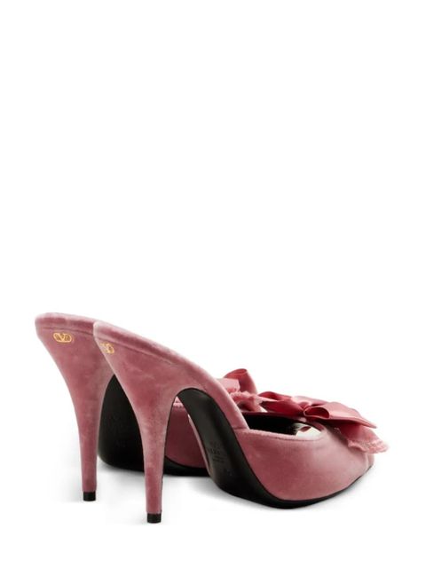 Valentino Garavani Marie A bow-detail sandals - Pink
