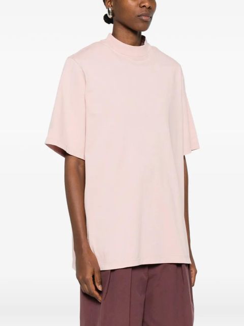 The Attico crew-neck T-shirt - Pink