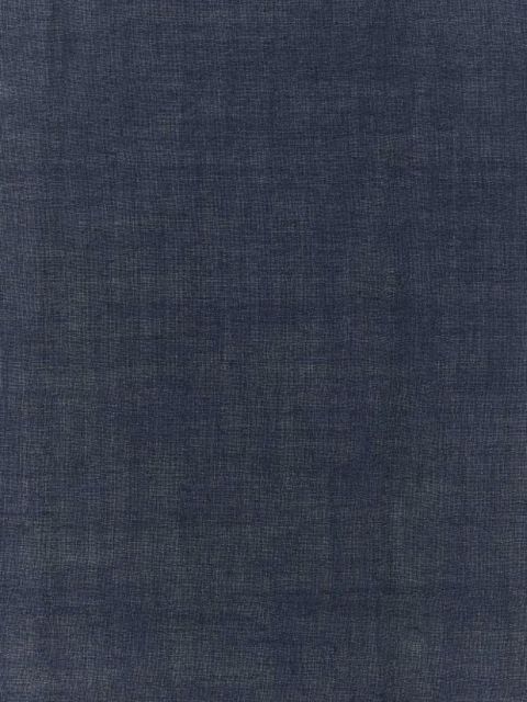 Weekend Max Mara fringed linen scarf - Blue