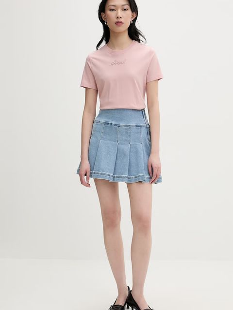 Diesel t-shirt basic damski bawełniany T-REG-S2 - zdjęcie produktu nr 1