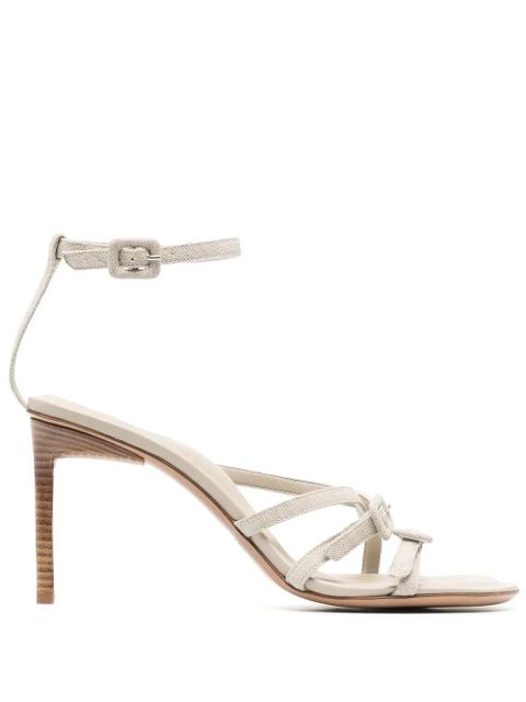 Jacquemus Camargue 100mm sandals - Neutrals - zdjęcie produktu nr 1