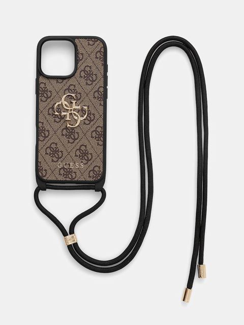 Guess etui na telefon iPhone 16 Pro Max kolor brązowy GUHCP16XP4GMGCRW - zdjęcie produktu nr 1