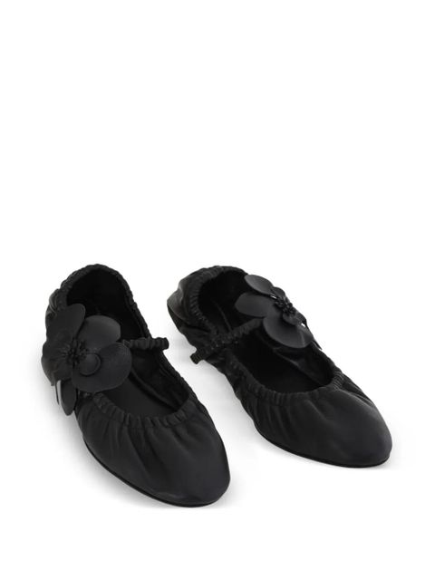 ZIMMERMANN Orchid ballet flats - Black - zdjęcie produktu nr 2