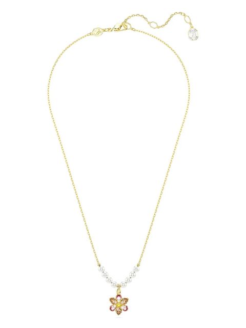 Swarovski Idyllia pearl flower pendant necklace - Gold - zdjęcie produktu nr 1