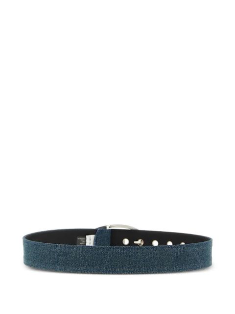 Diesel B-1DR logo-buckle belt - Blue - zdjęcie produktu nr 2