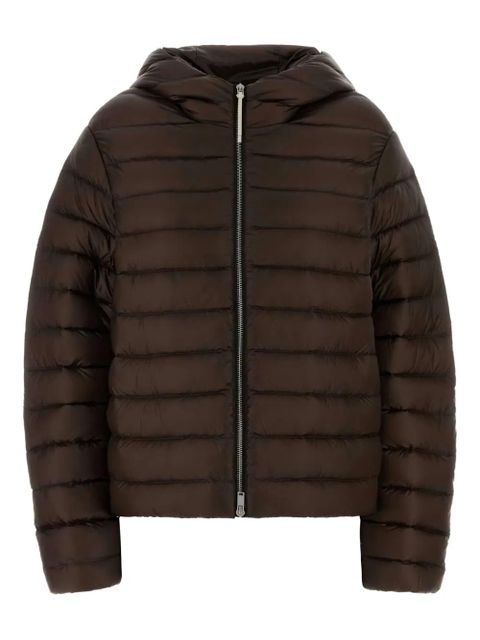 Jil Sander zip-up down jacket - Brown - zdjęcie produktu nr 1