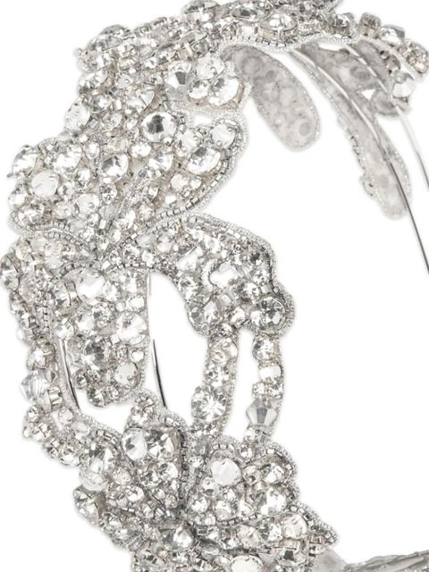 Jennifer Behr crystal embellished tressa headband - Silver - zdjęcie produktu nr 2