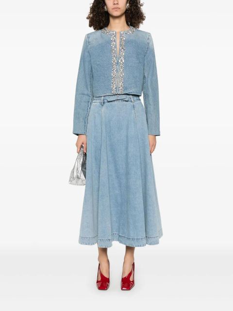 ZIMMERMANN Crush jacket - Blue