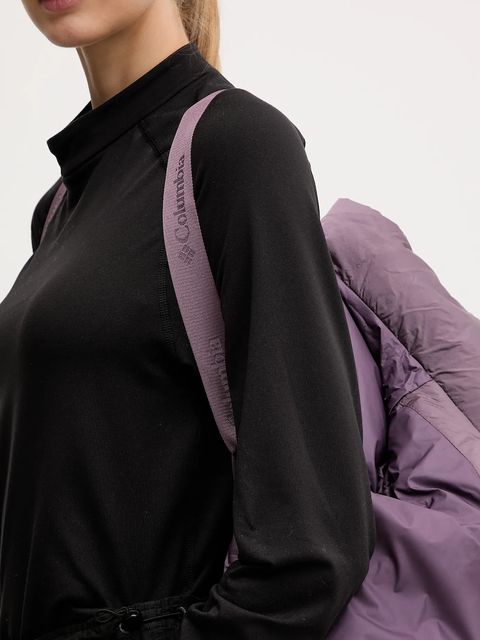 Columbia kurtka puchowa Amaze Puff kolor fioletowy zimowa 2133714