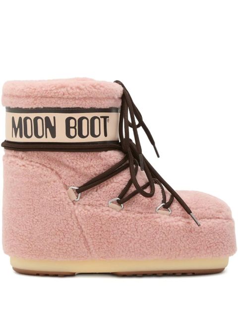 Moon Boot shearling snow boots - Pink - zdjęcie produktu nr 1