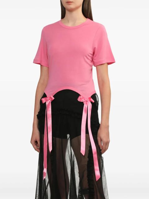 Simone Rocha Bow Tail Easy top - Pink