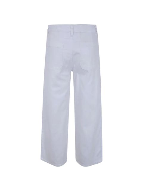 Lauren Ralph Lauren high-rise wide-leg jeans - White